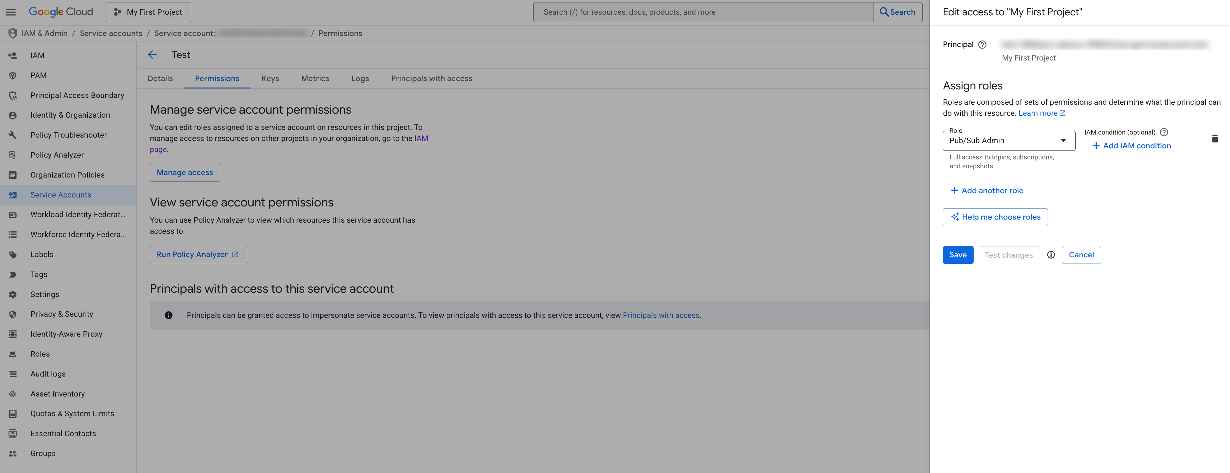 GCP Permissions