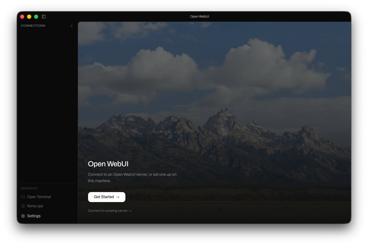 Open WebUI Desktop